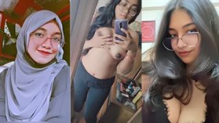 Hot Hijabi Muslim Girl Student Show Her Hot Pussy