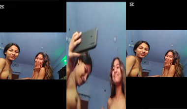 Hot Model Lesbian Friends Enjoying Big Boobs