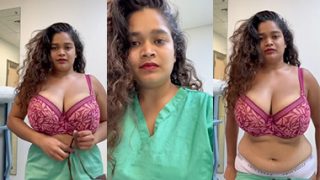 Nude Horny Indian Tanker Nurse Strip Teasing Viral