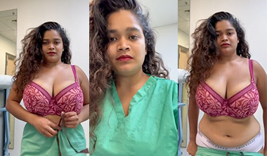 Nude Horny Indian Tanker Nurse Strip Teasing Viral
