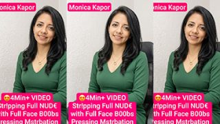 Monika Kapoor Most Surprising Live Show Hot Ass Fucked