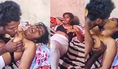 Tamil Aunty Boobs Sucking & Fucking Threesome