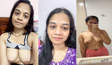 Desi Busty Horny Girl Squeezing Boobs & Pussy Fingering
