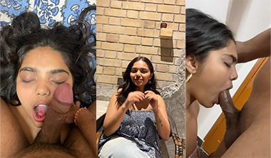 Desi Gf Blowjob Show – Hard Doggy Fucking By Bf Dick
