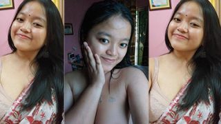 North East Nagaland Girl Showing Boobs With BF Videos